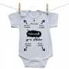 Boodyy Body s krátkym rukávom Návod pre otecka 98 (2-3 roky)