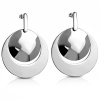 CITY STORM Náušnice visiace výrazné kruhy z chirurgickej ocele - Coloseum