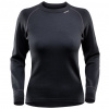 Dámske veselé merino tričko Devold Expedition Woman Shirt Black L