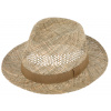 Fiebig - Headwear since 1903 Slamený klobúk z morskej trávy Fiebig - Fedora Veľkosť: 55 cm (S)