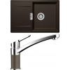 Set Schock S7-3 (dřez Mono D-100 Bronze + baterie SC-90 Bronze)