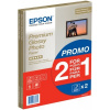 Epson A4, Premium 255g/m2, lesklý, 2x15ks C13S042169