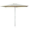 DEMA Alu slnečník s kľukou 300 cm Action, béžový
