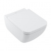 Villeroy & Boch Collaro - Závesné WC s doskou SoftClosing, DirectFlush, CeramicPlus, biela 4626HSR1