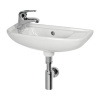 Umývadlo na skrinku Jika DEEP sanitárna keramika biela 50 x 23 x 15,5 cm H8156130001051