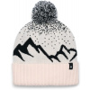 BLACK DIAMOND TOM POM BEANIE Off White-Black