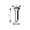 BOSCH Bezhlavé klince, pozinkované 1,6 x 2,8 x 35 mm (2500 ks)