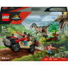 LEGO® Jurassic World™ 76972 Únik pred raptorom v terénnom aute - LEGO
