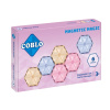 Coblo - PASTELOVÉ šesťuholníky pre magnetické stavebnice (6 ks)