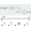 Paulmann 70918 YourLED Universal Verbinder 2ks bílá