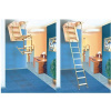 Podkrovné schody - Attrice schody 80x60 60x80 h = 260 klapky 36 u = 0,96 (Podkrovné schody - Attrice schody 80x60 60x80 h = 260 klapky 36 u = 0,96)