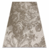 Eoshop KOBEREC SIZAL FLOORLUX 20491 KVĚTINY šampaňské / taupe (Velikost: 160x230 cm)