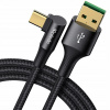 Kábel McDodo USB - USB typ C 1,2 m čierny