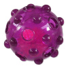 Hračka Dog Fantasy Glow míček z TPR gumy fialová 8 cm