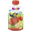 HiPP BIO 100% Ovocie Jablko Banán Jahoda kapsička (od ukonč. 4./6.mesiaca) ovocný príkrm 1x100 g