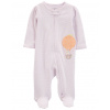 CARTERS CARTER'S Overal na zips Sleep&Play Lilac Stripe dievča Veľkosť: 68