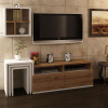 Casarredo PARAISO obývacia stena, biela/orech
