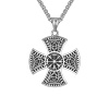 Prívesok z chirurgickej ocele - keltský kríž Vegvisir - BEZ ŘETÍZKU (pouze přívěsek)