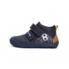 D.D.STEP kožené barefoot tenisky S063 futbal - royal blue Veľkosť-obuvi: 36