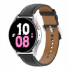 KOŽENÝ OPASOK 20 MM PRE GARMIN VENU / VENU 2 PLUS / VENU SQ / SQ2 ČIERNY