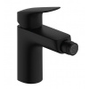 Hansgrohe Logis bidetová batéria s výpusťou Čierna matná HG 71200670
