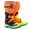 Topánky TECH 5, ALPINESTARS (oranžová fluo/žltá fluo/modrá/čierna, veľ. 45,5)