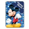 FARO Fleece deka Mickey bodky Polyester, 100/140 cm