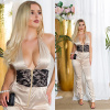 Sexi overal 18549 so šnurovaním - Koucla S červená