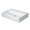Duravit Vero Air Umývadlo nábytkové, 70x47 cm, bez prepadu, bez otvoru na batériu, biela 2350700079
