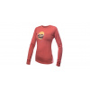 SENSOR MERINO ACTIVE TRIGLAV dámské triko dl.rukáv terracotta S