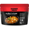 Kuřecí vývar s masem a zeleninou EXPRES MENU (1 porce)