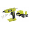 Lepiaca, tavná pištoľ - Ryobi lepidlo pištoľ 5133002868 11 0 ° C (Ryobi Hot Glue Pistol R18Glu-0 + 2,5AH)