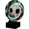Victoria Sport Kovová trofej s mramorovým podstavcem - fotbal