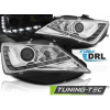 Tuning-tec Predné svetlomety TRUE DRL CHROME pasujú na SEAT SEAT IBIZA 6J 12-15