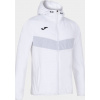 Joma Tréningová bunda BERNA II HOODIE JACKET WHITE Veľkosť: 3XL