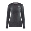 Dámske funkčné tričko Craft Core W Wool Merino LS black S