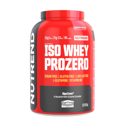 Nutrend Iso Whey Prozero Strawberry Cheesecake 2250 g