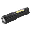 Emos P3214, nabíjateľná plastová LED/COB LED ručná baterka, 150 lm P3214