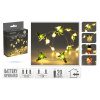 Svetelná reťaz 20 mikro LED biela teplá, dĺžka 95 cm (4 varianty)