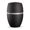 Ekologická urna Glamour Silver - Čierna