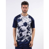 SHIRT ART INTERLOCK M/C dres biela-modrá 2XS
