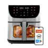 Fritéza teplovzdušná Tesla AirCook Q70 XXL WiFi Pro čierna/nerez
