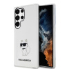 Karl Lagerfeld Hardcase Transparent (KLHCS23LHNCHTCT) kryt na Samsung Galaxy S23 Ultra – Ikonik Choupette KF2340085