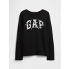 GAP Detské tričko s logom Čierna S
