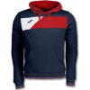 Joma Mikina CREW II HOODED NAVY-RED Veľkosť: 6XS