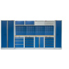 Kvalitní PROFI BLUE dílenský nábytek 4235 x 465 x 2000 mm - MTGS1300AB