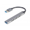GEMBIRD 4-port USB HUB USB3 x 1 port USB2 x 3 ports silver UHB-U3P1U2P3-02