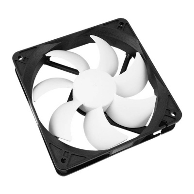 Cooltek Silent Fan 120 PWM PC vetrák s krytom čierna, biela (š x v x h) 120 x 25 x 120 mm; CT120PWML-R