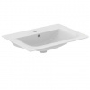 Ideal Standard Connect Air - Umývadlo nábytkové, 64x46x17 cm, s prepadom, otvor na batériu, s Ideal Plus, biela E0289MA