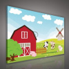 Obraz na plátne obdĺžnik - OB0679 - Zvieratká na farme 60cm x 40cm - O4